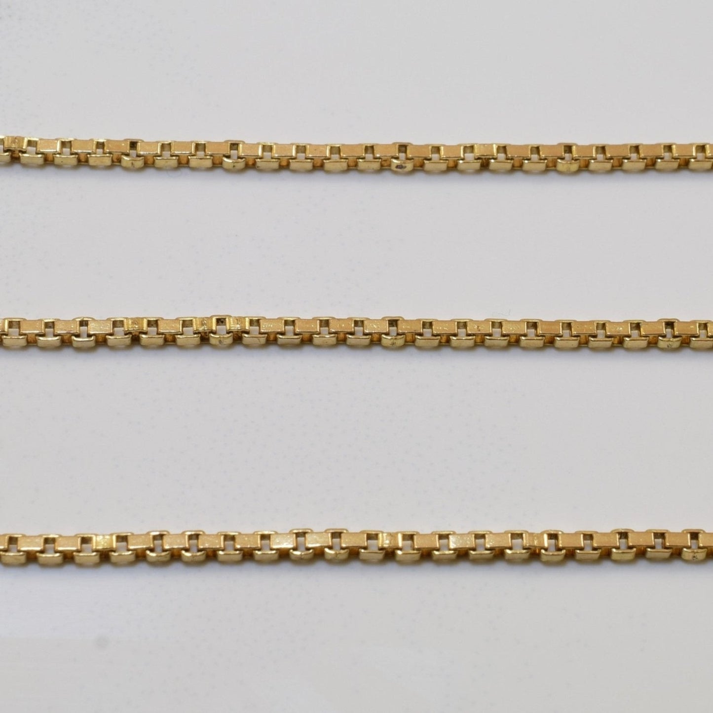 10k Yellow Gold Box Chain | 24 |