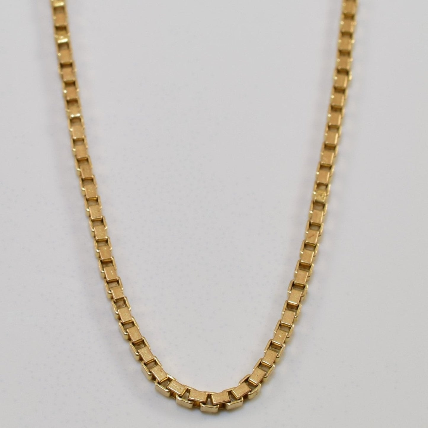 10k Yellow Gold Box Chain | 24 |