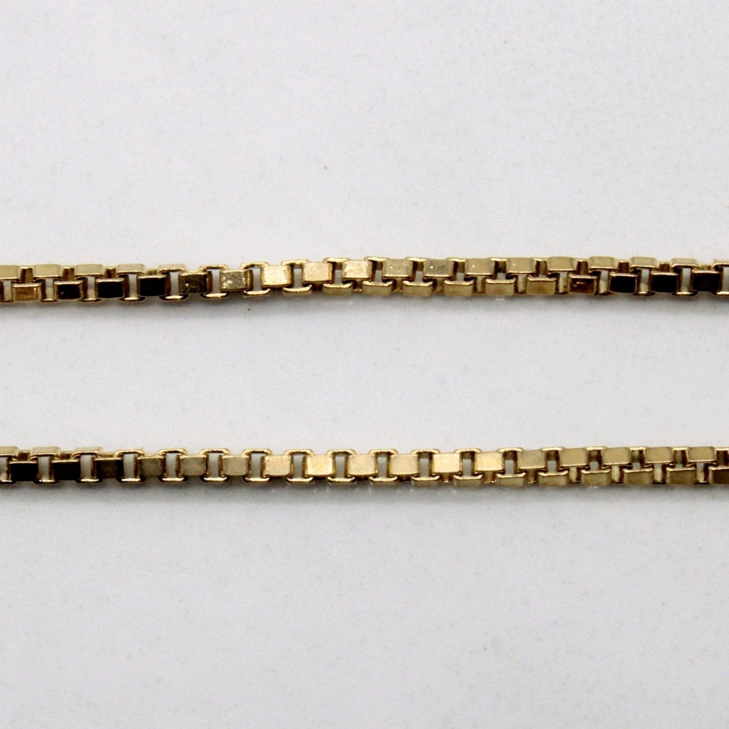 10k Yellow Gold Box Chain | 25 |