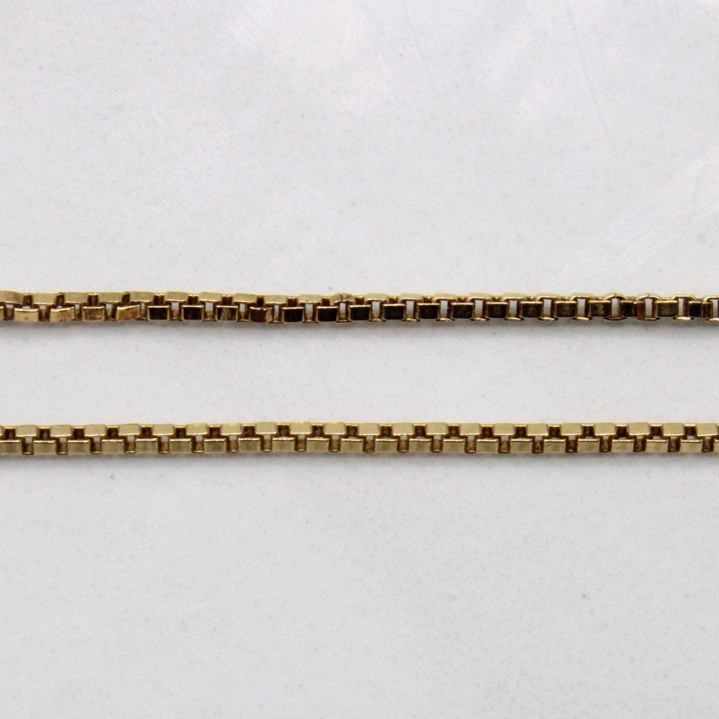 10k Yellow Gold Box Link Chain | 16 |