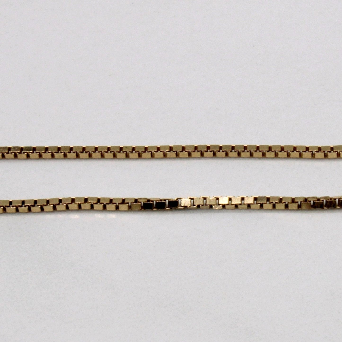 10k Yellow Gold Box Link Chain | 16 |