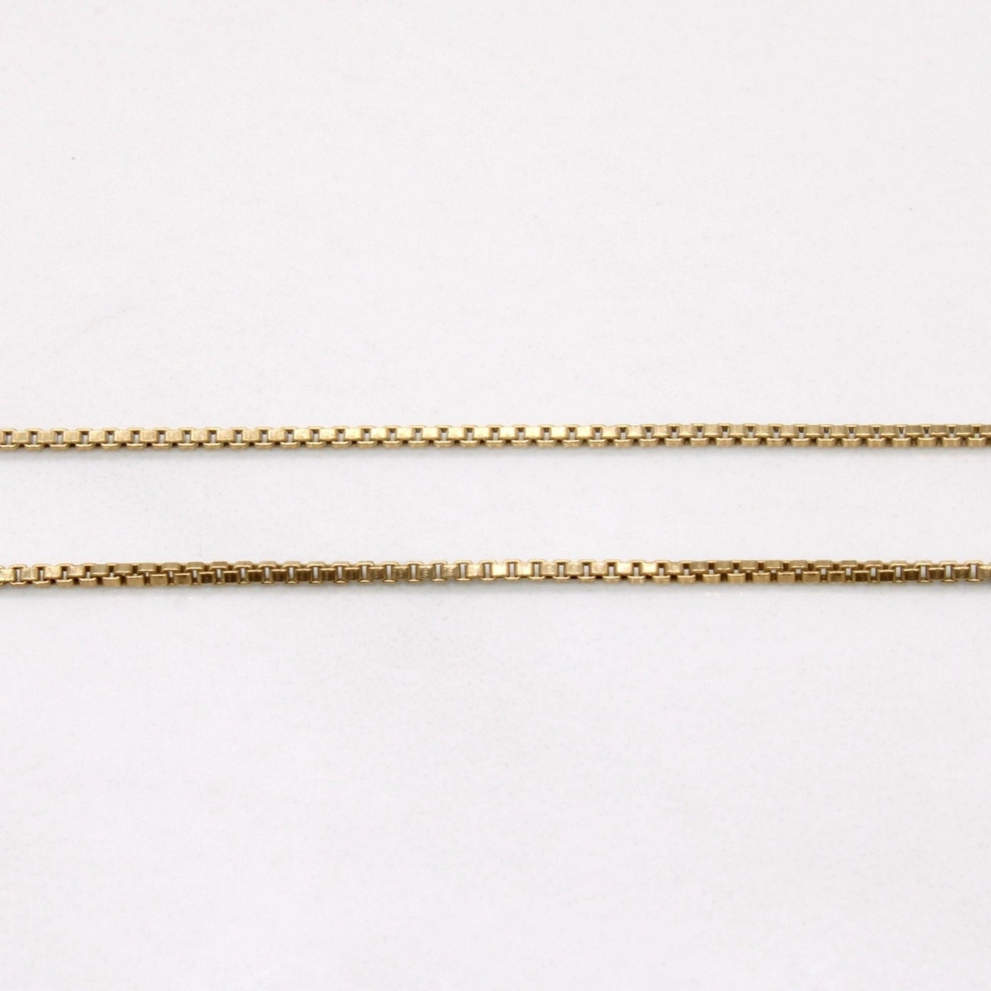 10k Yellow Gold Box Link Chain | 16 |
