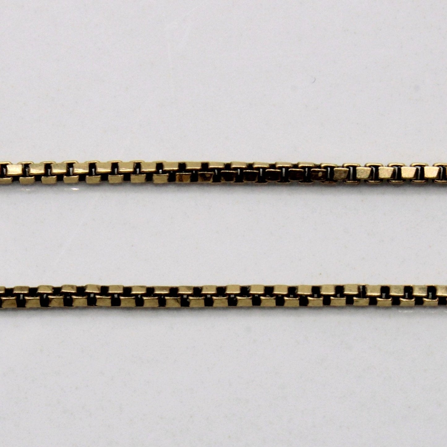 10k Yellow Gold Box Link Chain | 18 |
