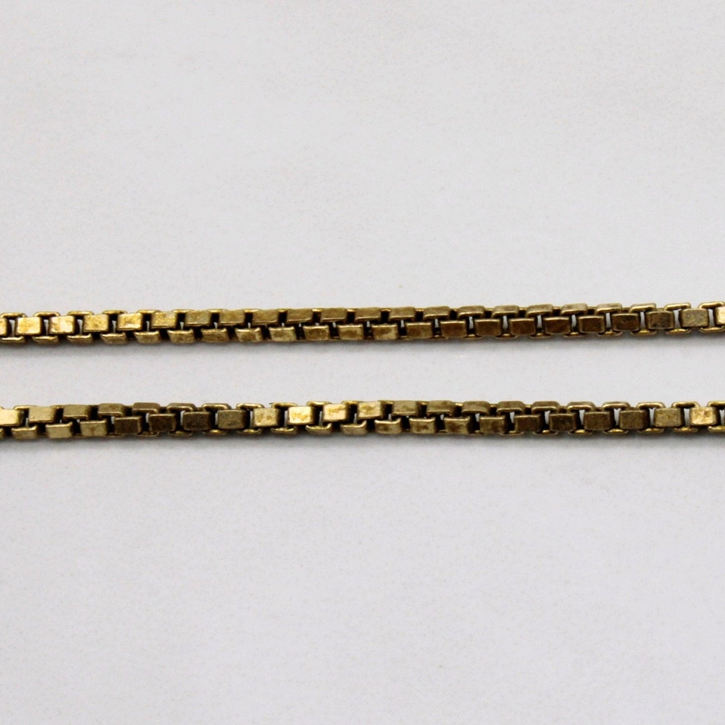 10k Yellow Gold Box Link Chain | 18 |