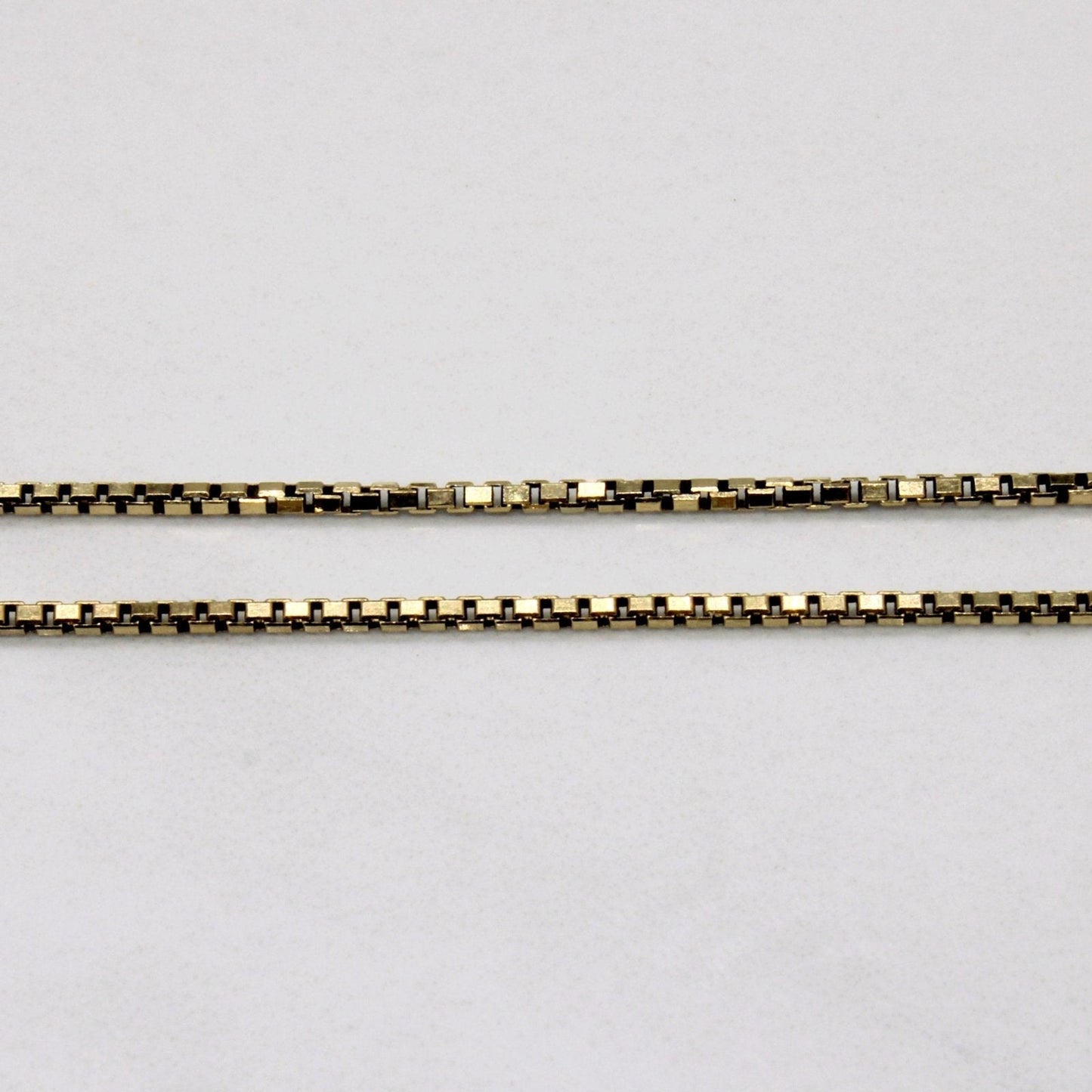 10k Yellow Gold Box Link Chain | 18 |
