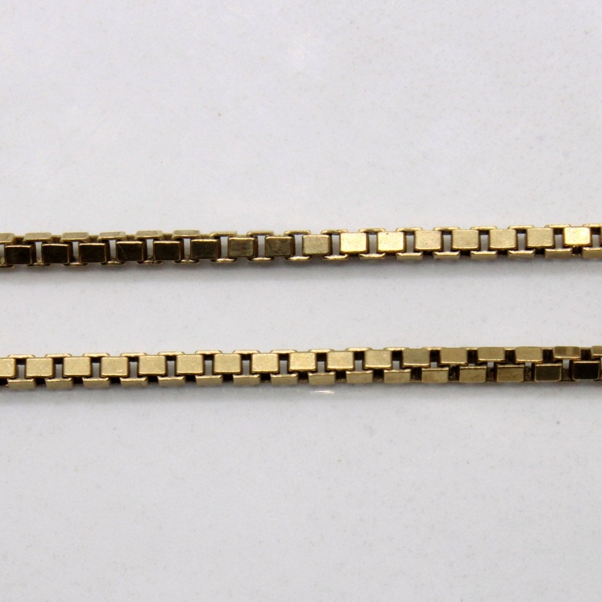 10k Yellow Gold Box Link Chain | 24 |