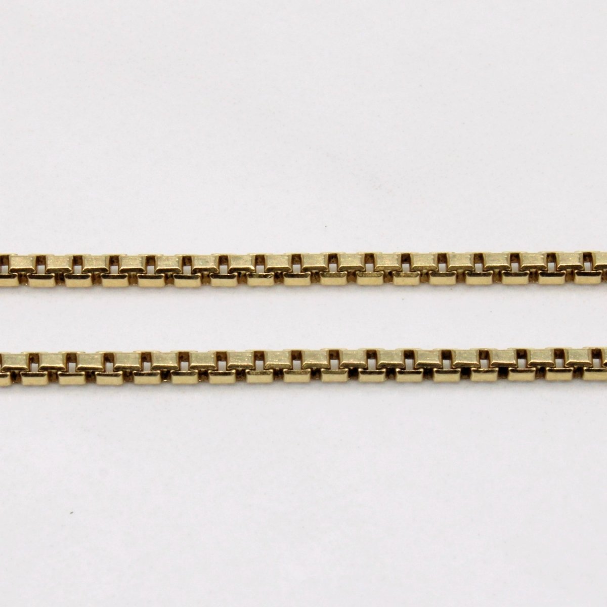 10k Yellow Gold Box Link Chain | 24 |