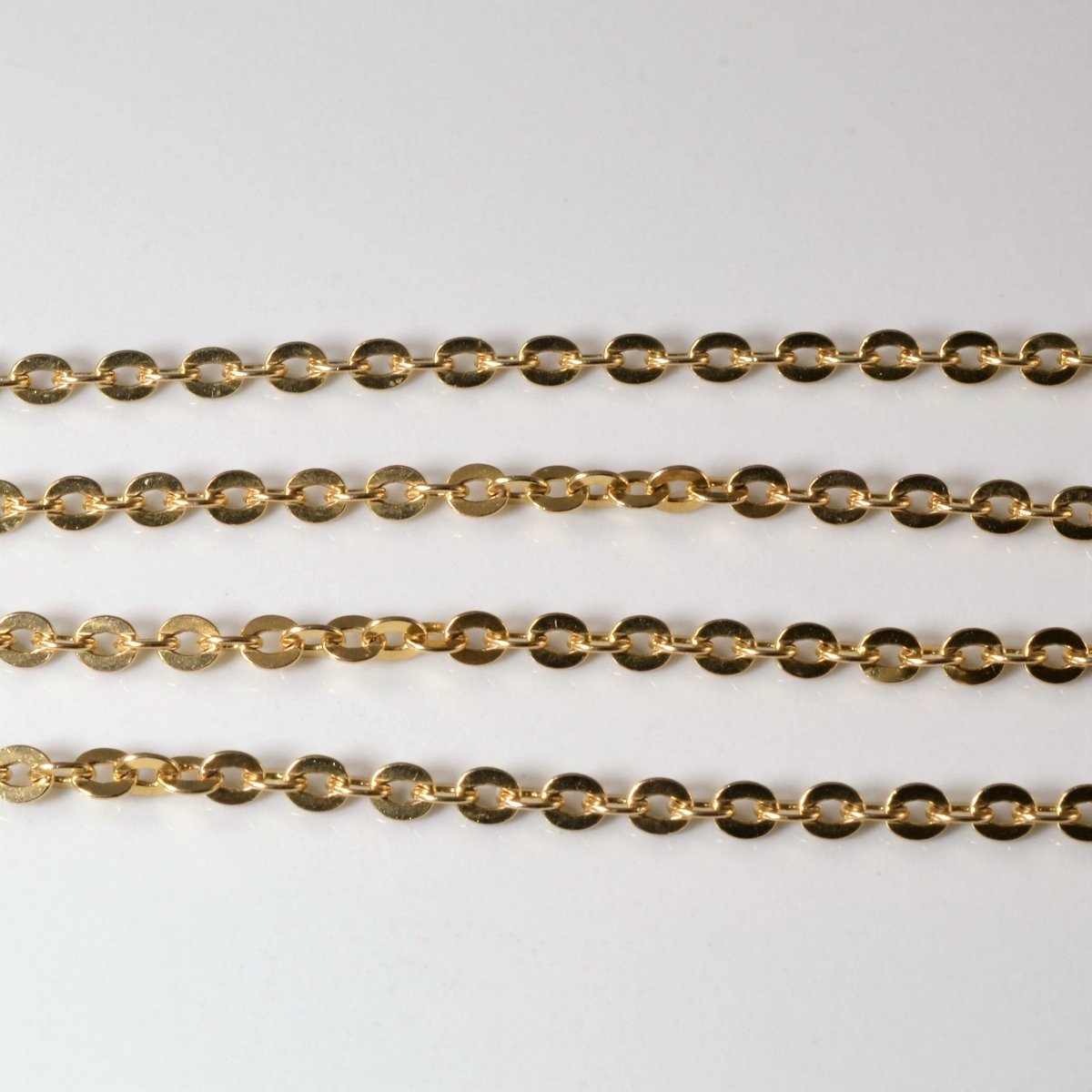 10k Yellow Gold Cable Chain | 28 |
