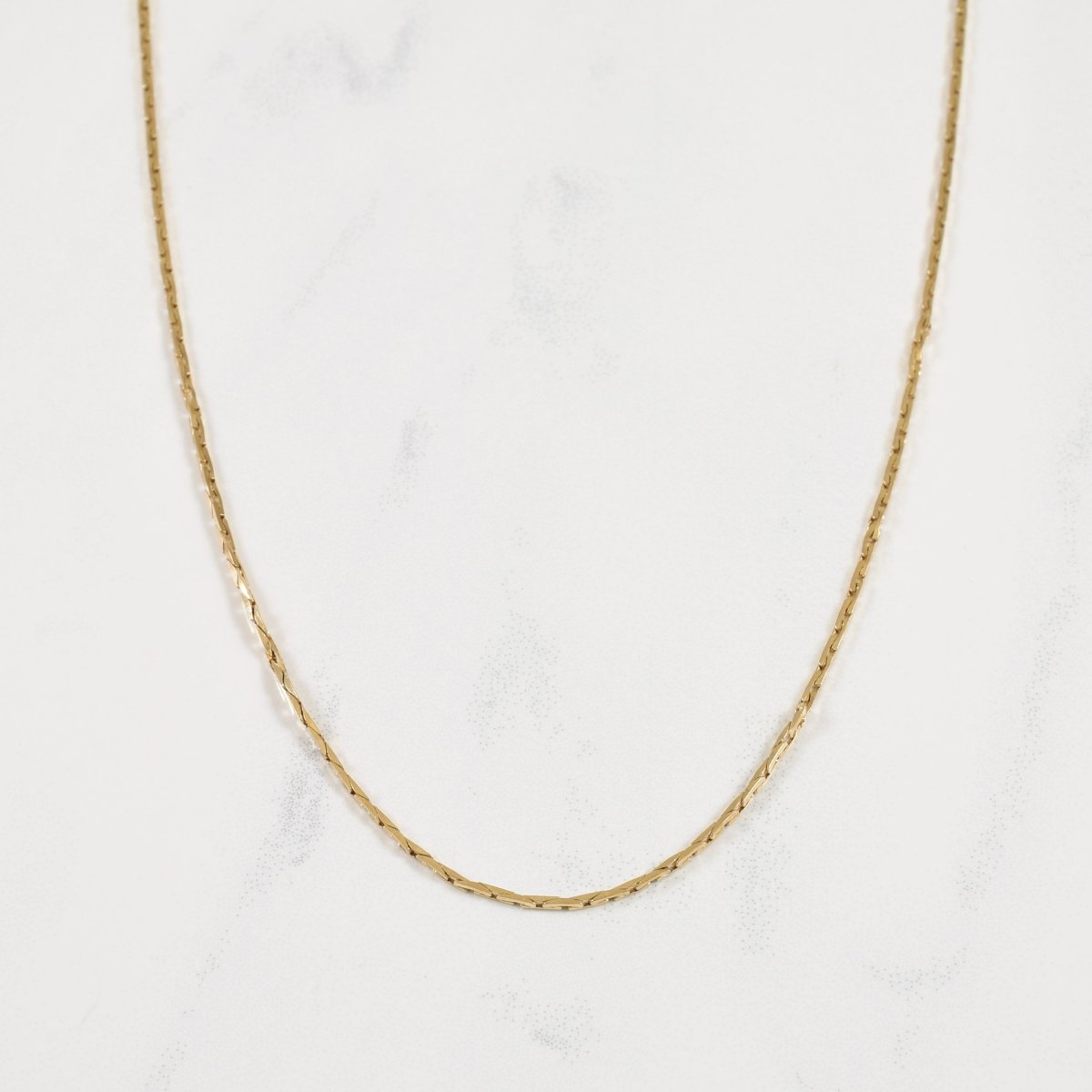 10k Yellow Gold Chain | 19 |