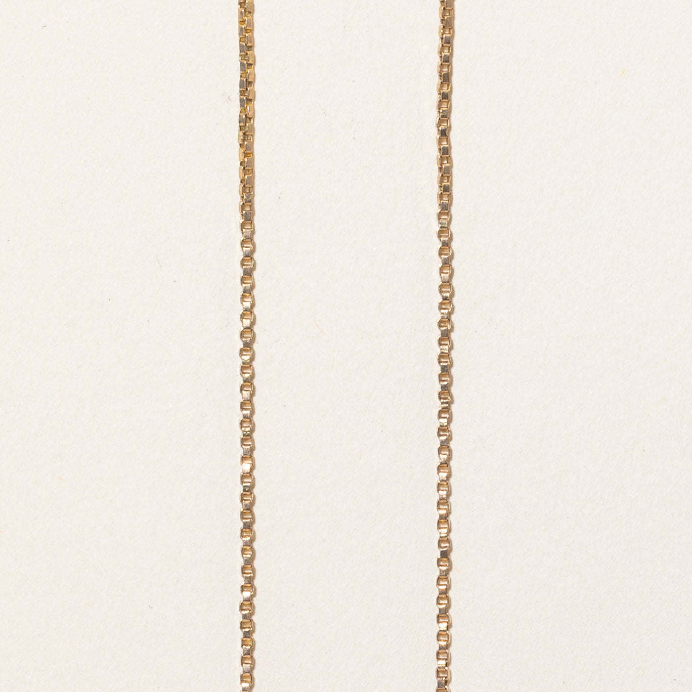 10k Yellow Gold Box Link Chain | 24 |