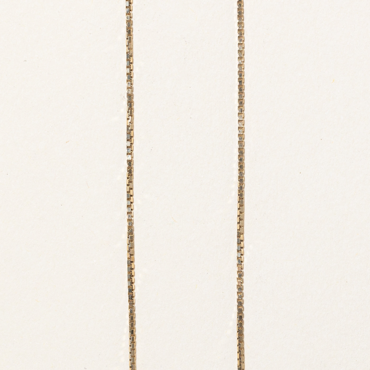 10k Yellow Gold Box Link Chain | 20 |