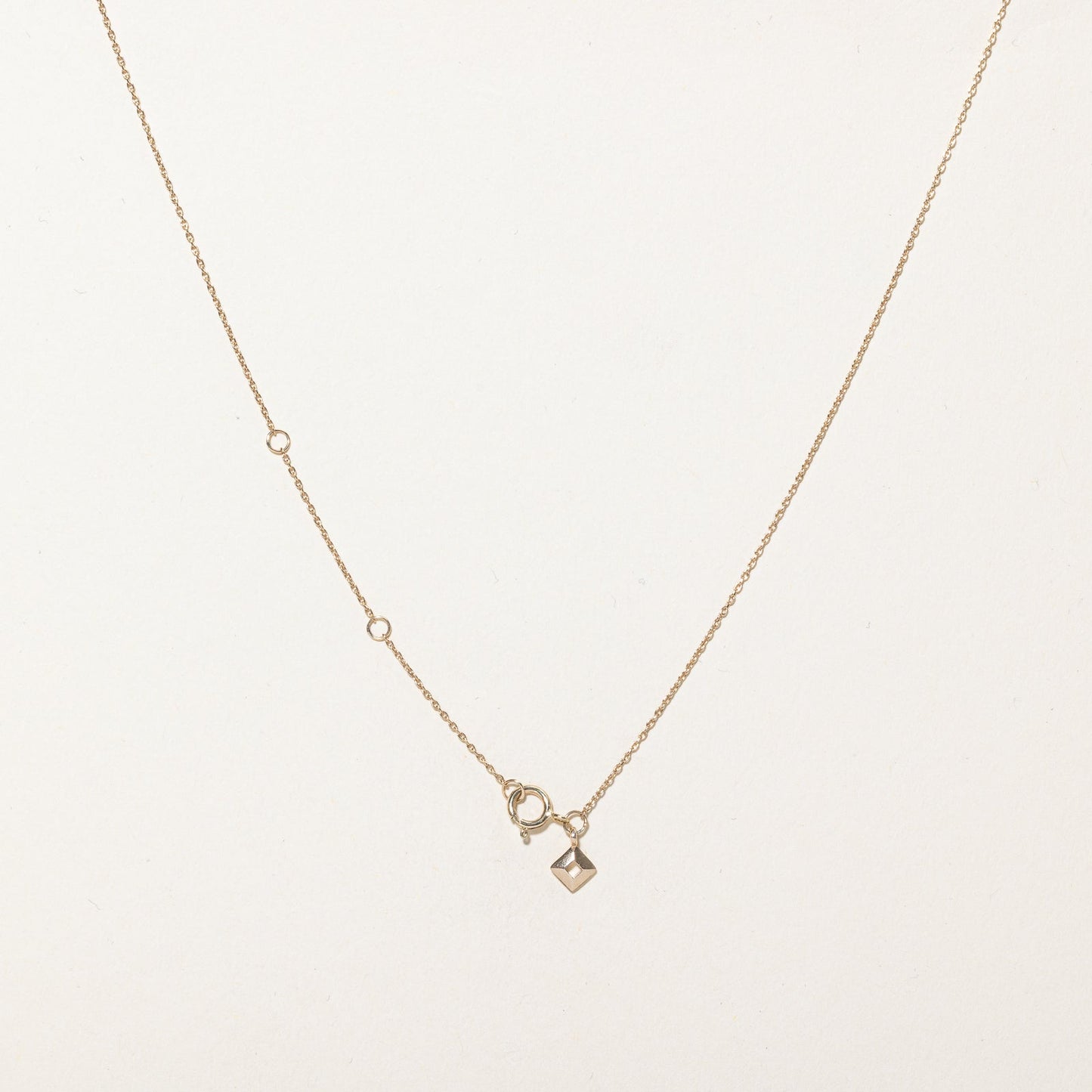 10K Yellow Gold Cable Link Chain | 0.85mm | 18