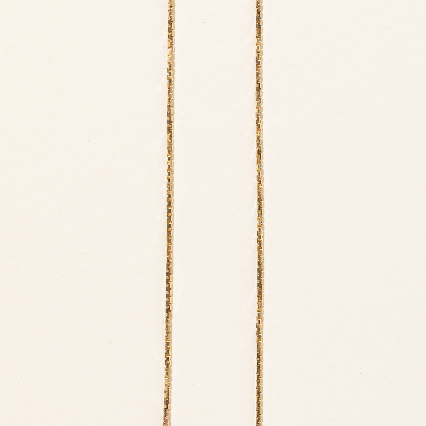10k Yellow Gold Box Link Chain | 18 |