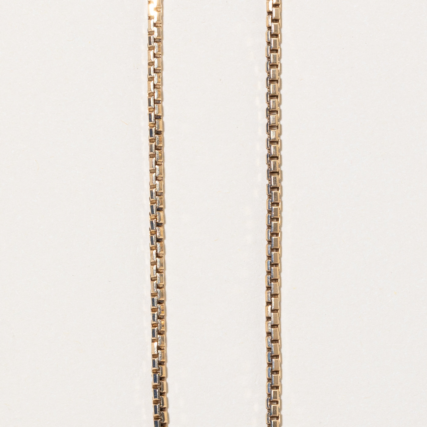 10k Yellow Gold Box Link Chain | 24 |