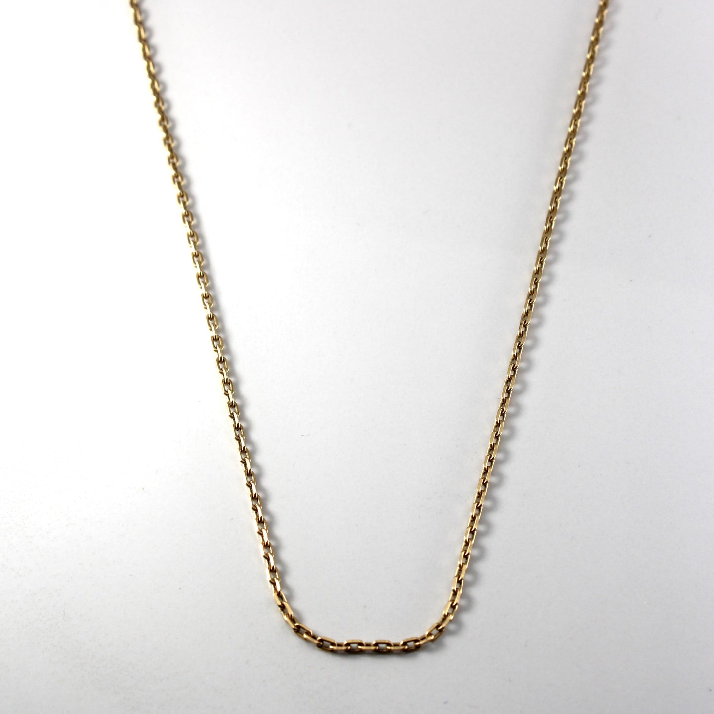 10k Yellow Gold Cable Chain | 24|