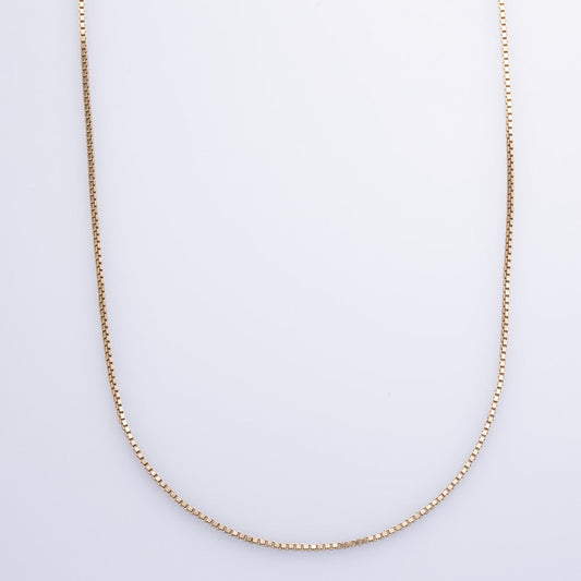 10k Yellow Gold Box Chain | 22 |