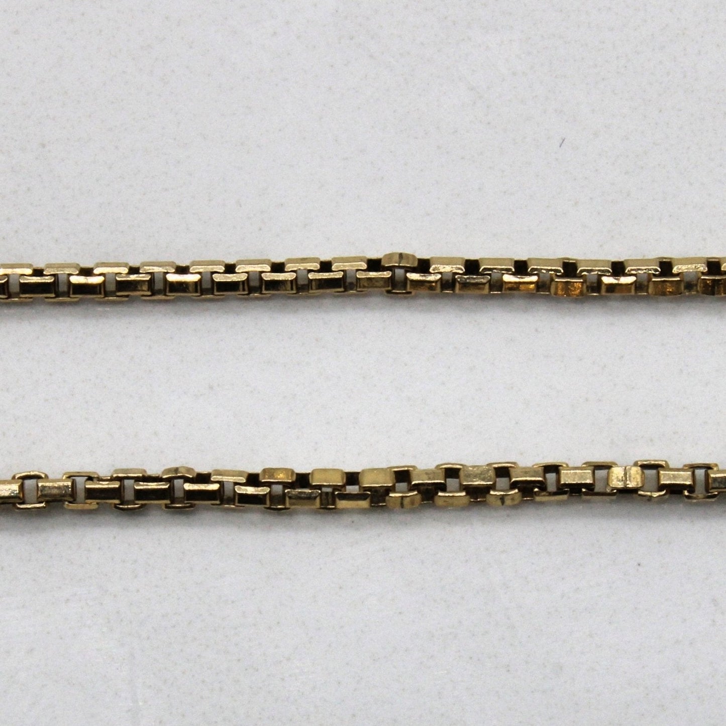 10k Yellow Gold Box Chain | 22 |