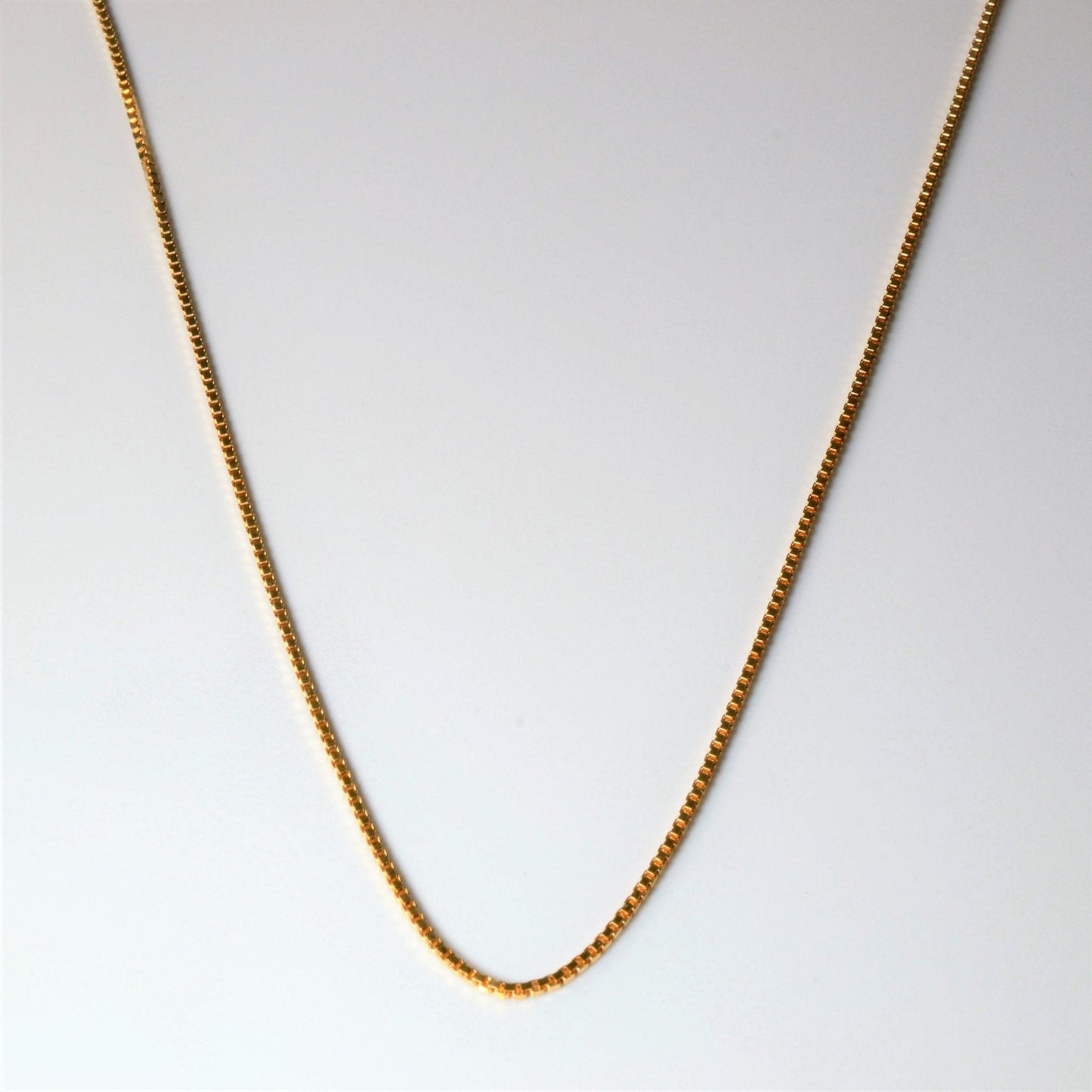 10k Yellow Gold Box Chain | 24 |