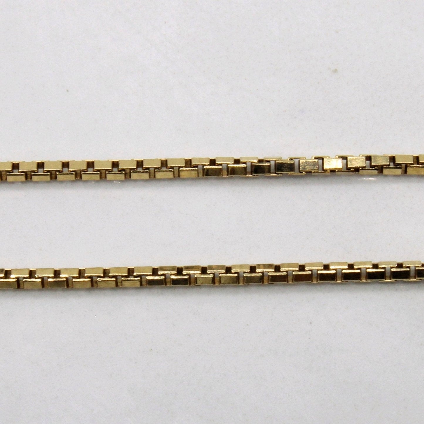 10k Yellow Gold Box Chain | 24 |