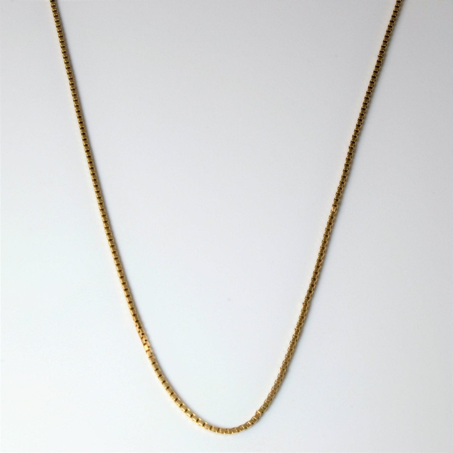 10k Yellow Gold Box Chain | 24 |