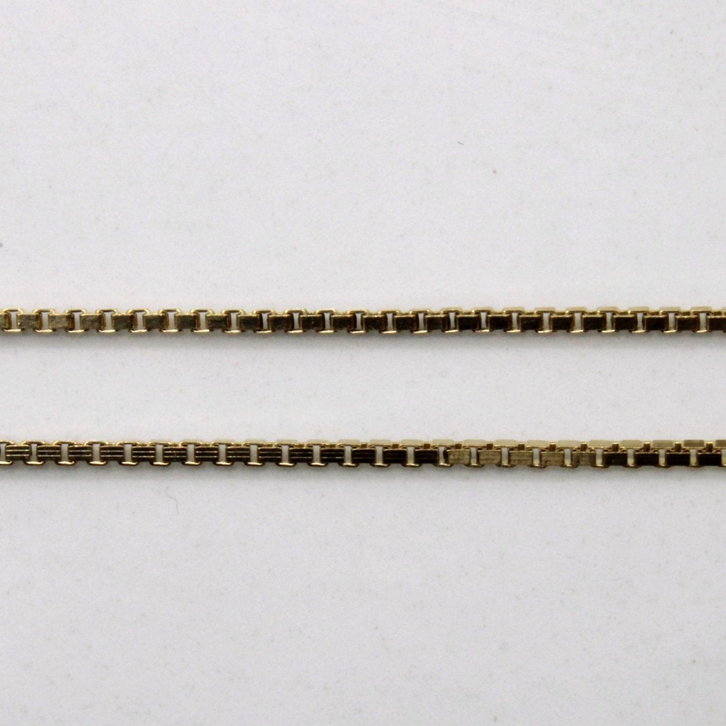 10k Yellow Gold Box Link Chain | 16 |