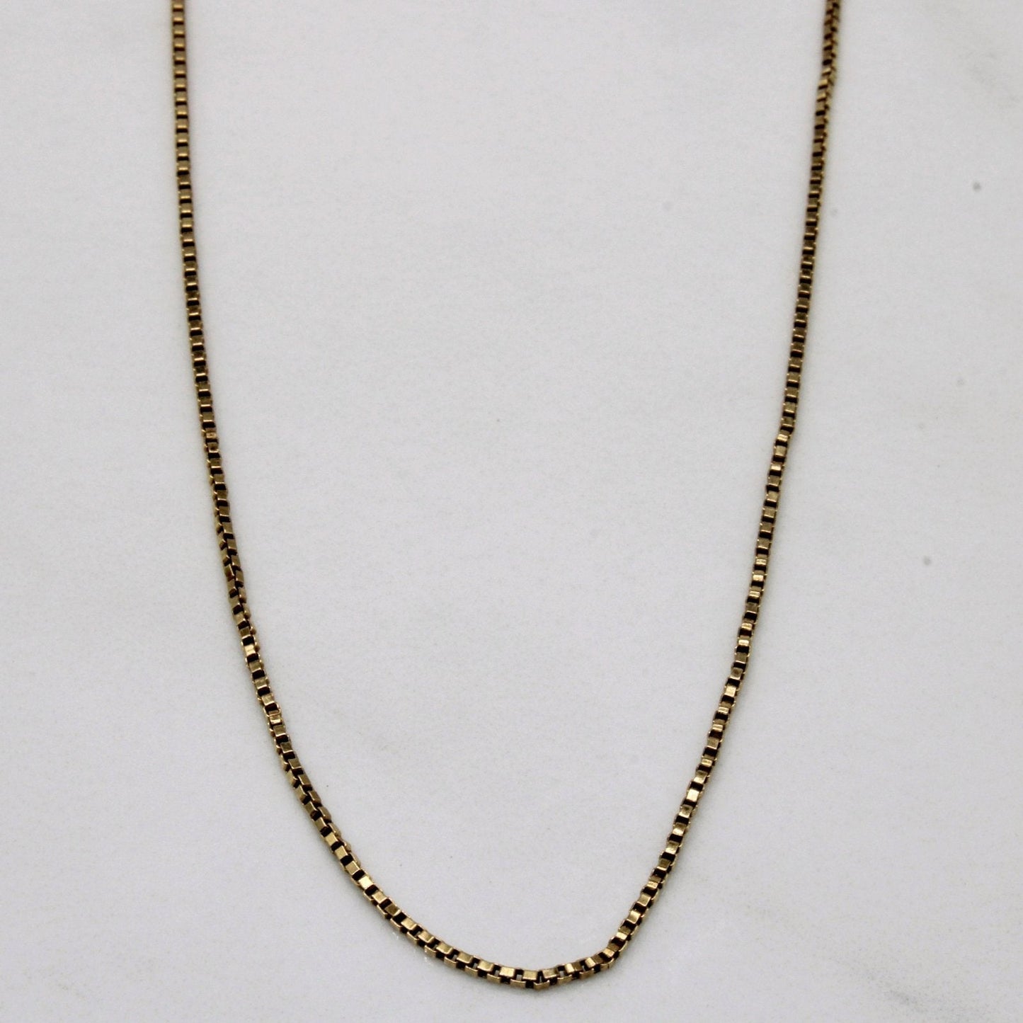 10k Yellow Gold Box Link Chain | 16 |