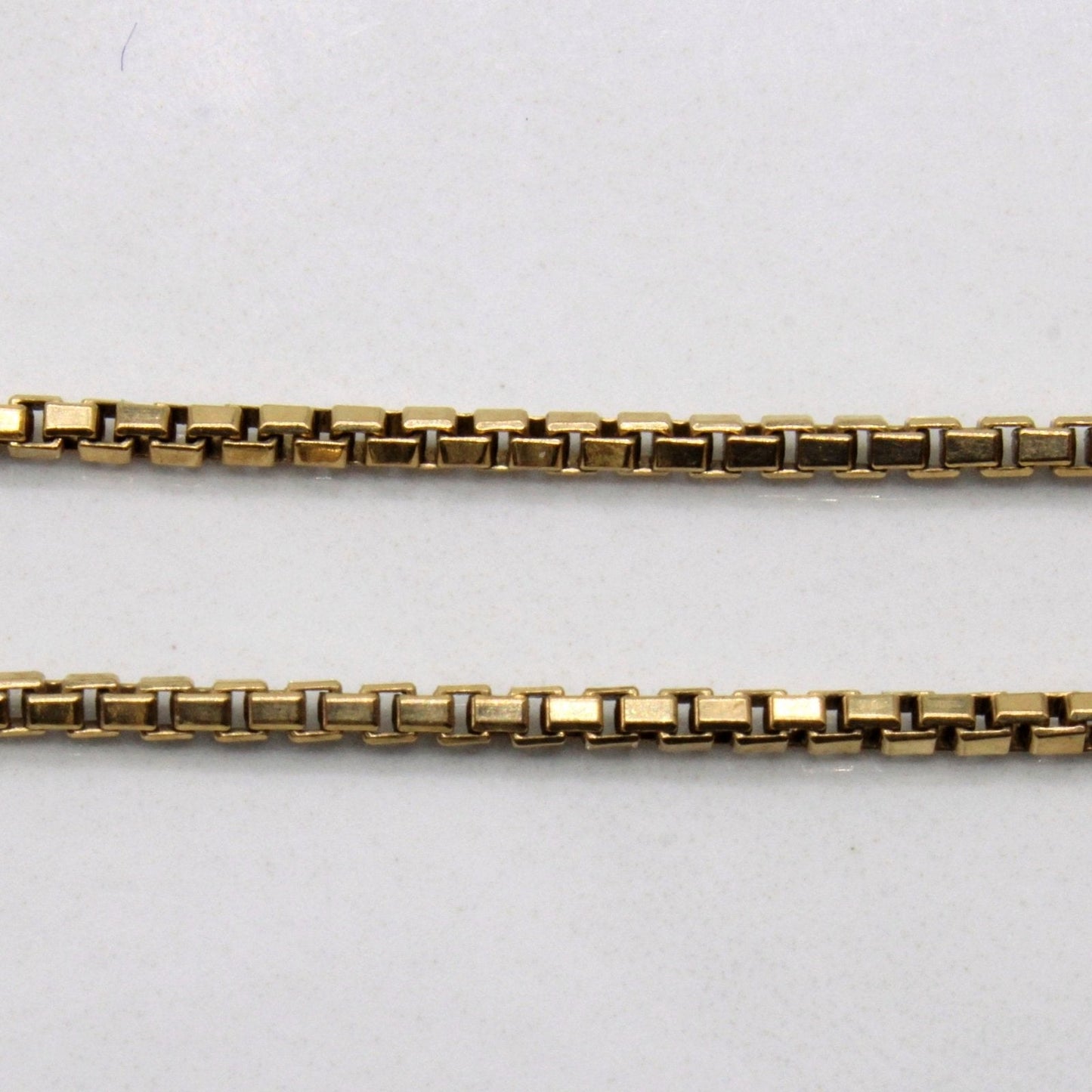 10k Yellow Gold Box Link Chain | 16 |