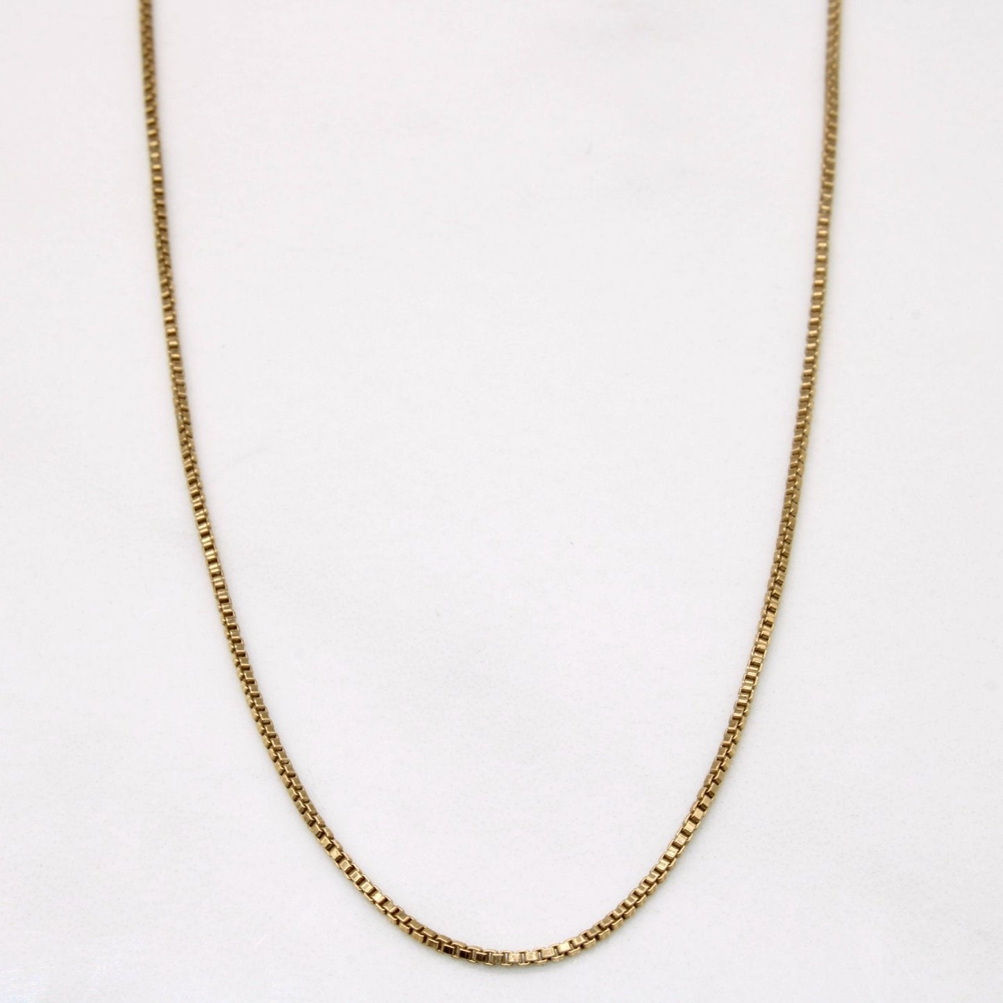 10k Yellow Gold Box Link Chain | 16 |