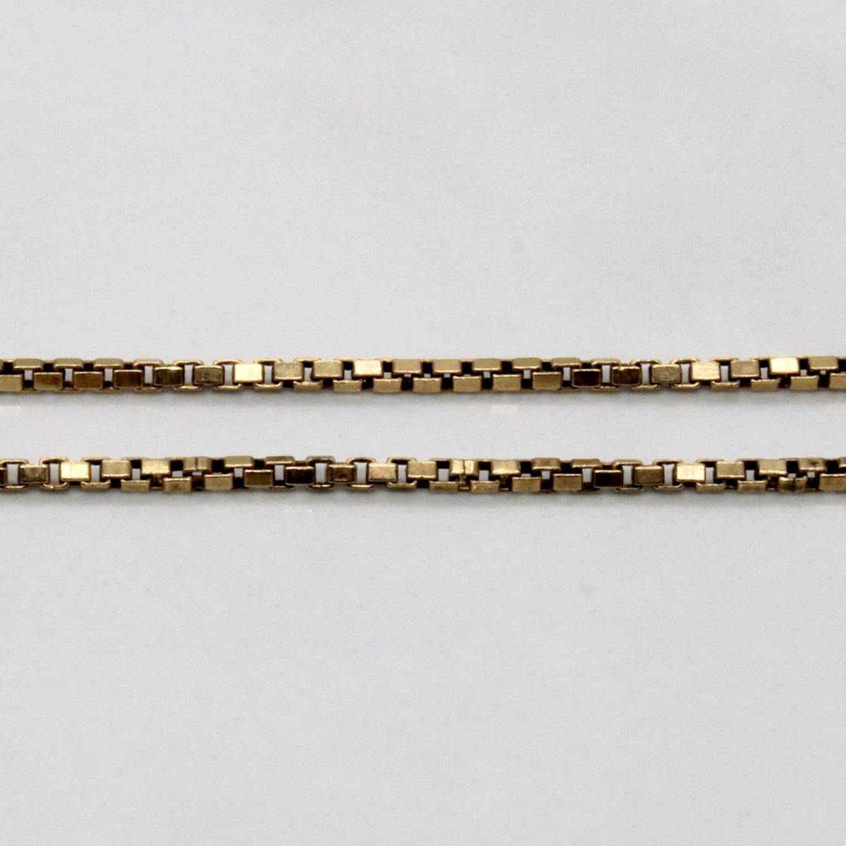 10k Yellow Gold Box Link Chain | 24 |