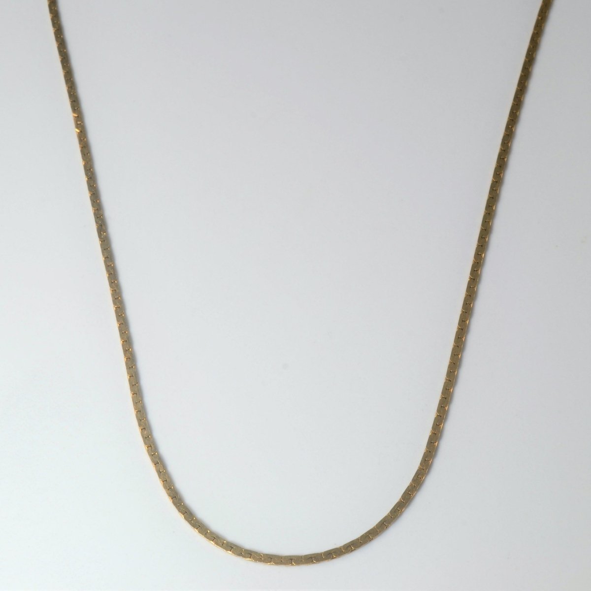 10k Yellow Gold C Link Chain | 16 |