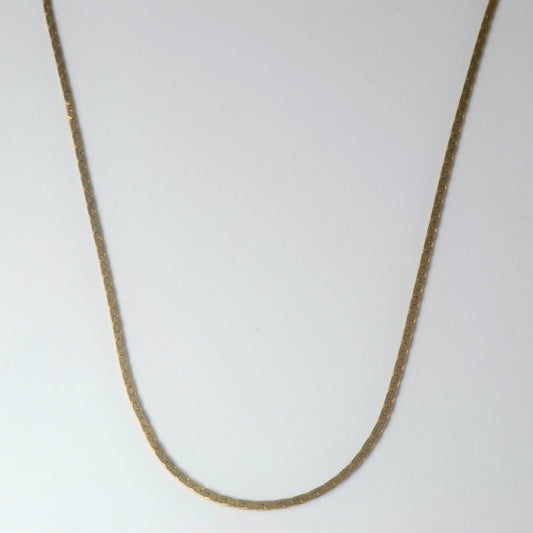 10k Yellow Gold C Link Chain | 16 |