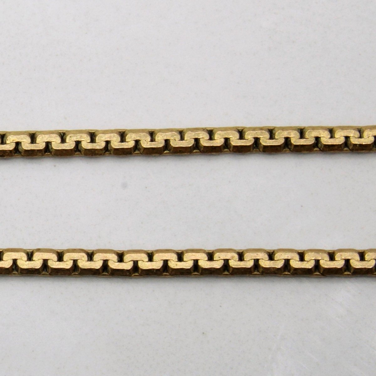10k Yellow Gold C Link Chain | 18 |