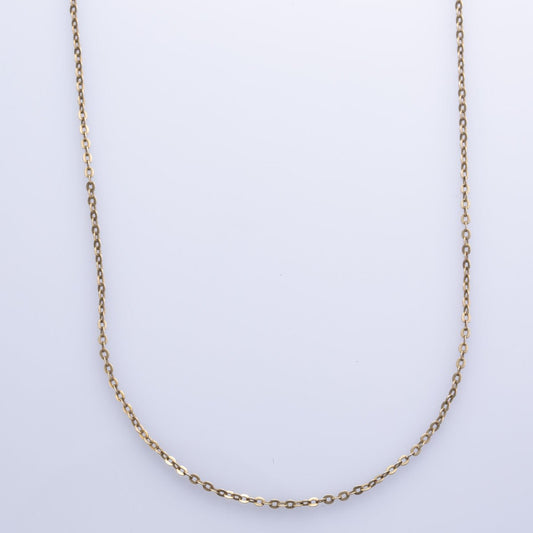 10k Yellow Gold Cable Chain | 19 |