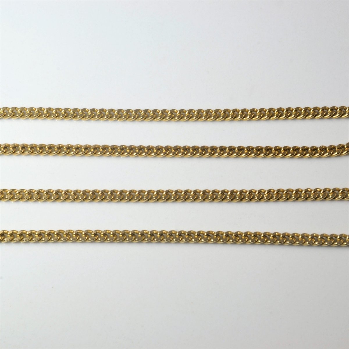 10k Yellow Gold Cable Chain | 22 |