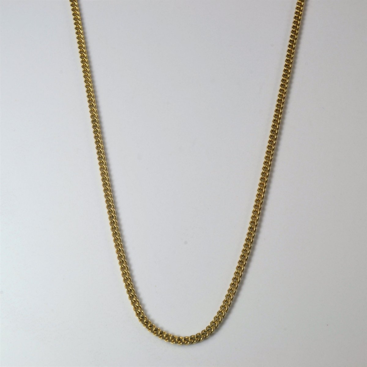 10k Yellow Gold Cable Chain | 22 |