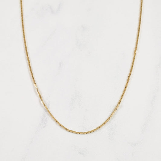 10k Yellow Gold Chain | 19 |