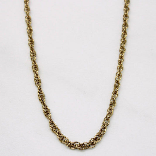 10k Yellow Gold Chain | 20 |