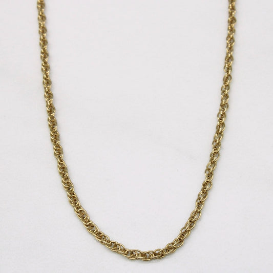 10k Yellow Gold Chain | 24 |