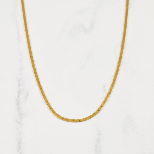 10k Yellow Gold Cobra Chain | 16 |