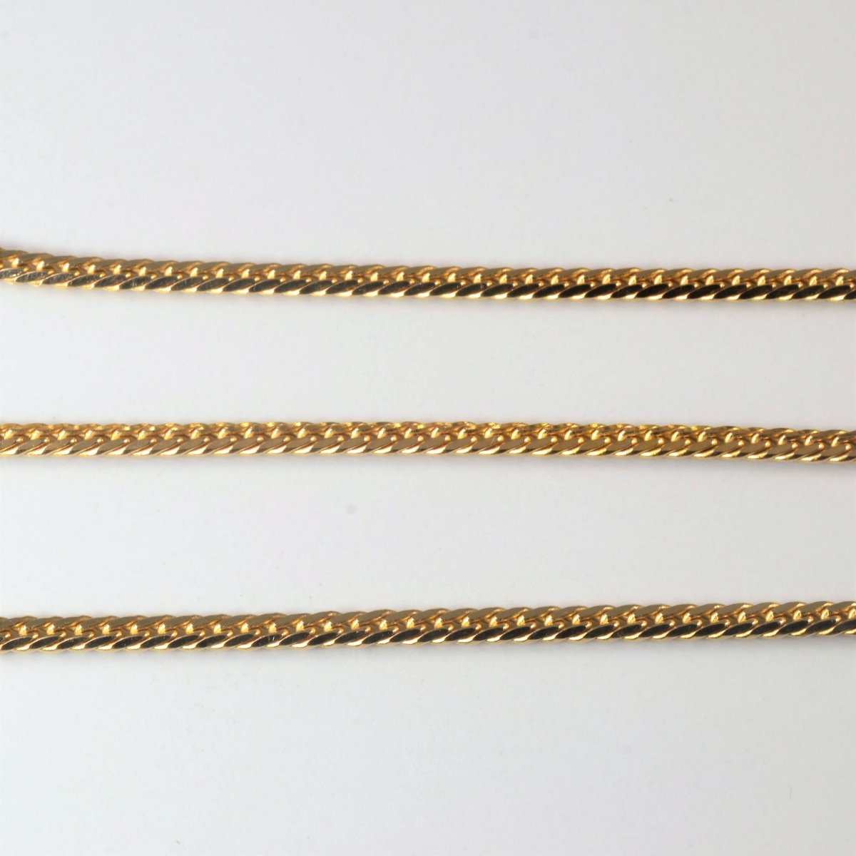 10k Yellow Gold Cuban Chain | 21.5 |