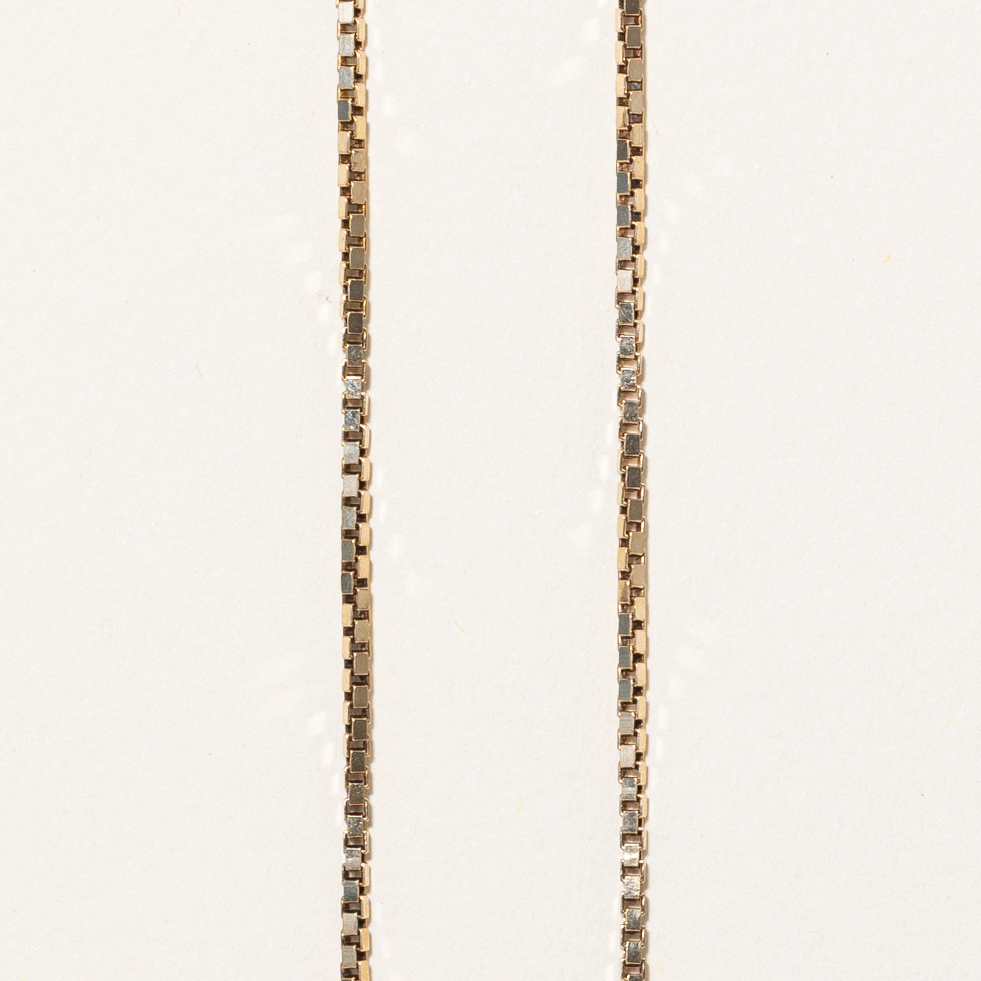 10k Yellow Gold Box Link Chain | 20 |