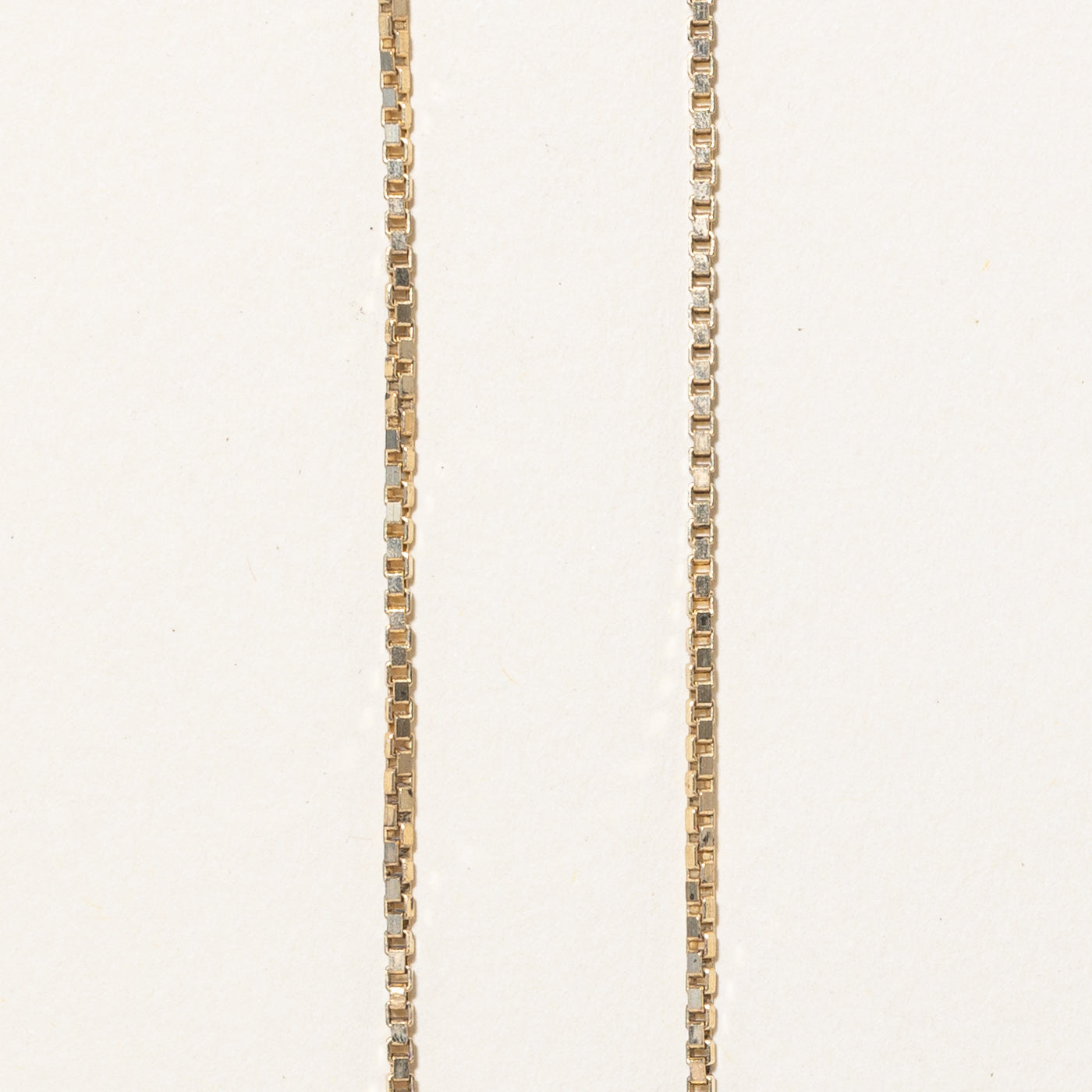 10k Yellow Gold Box Link Chain | 22 |