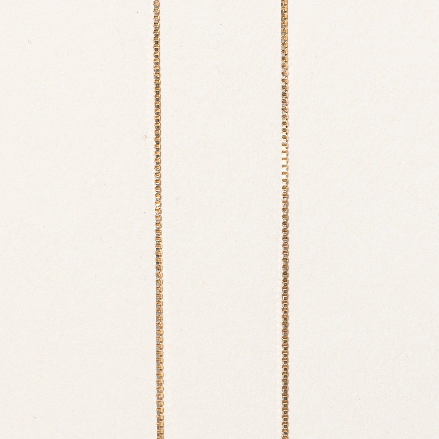 10k Yellow Gold Box Link Chain | 24 |