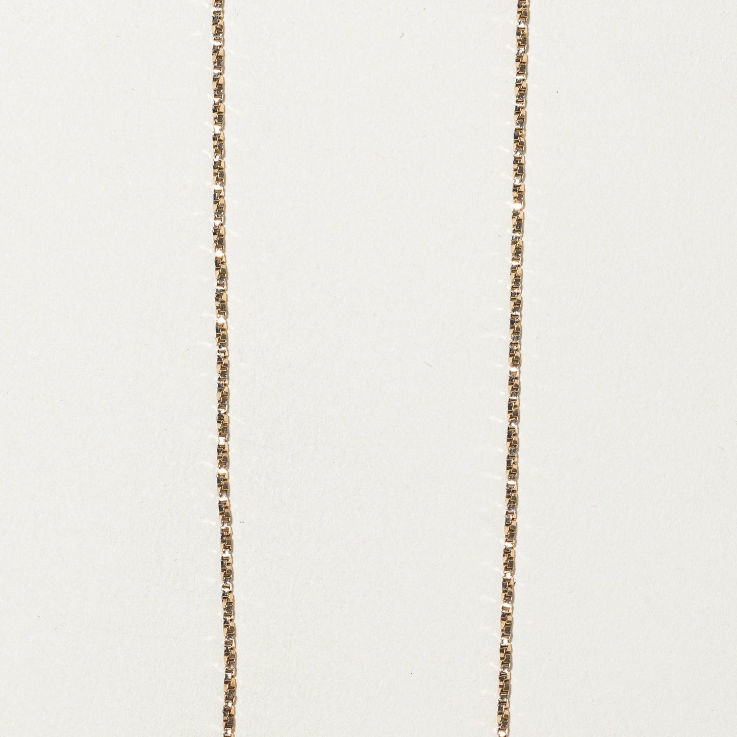 10k Yellow Gold Box Link Chain | 18 |