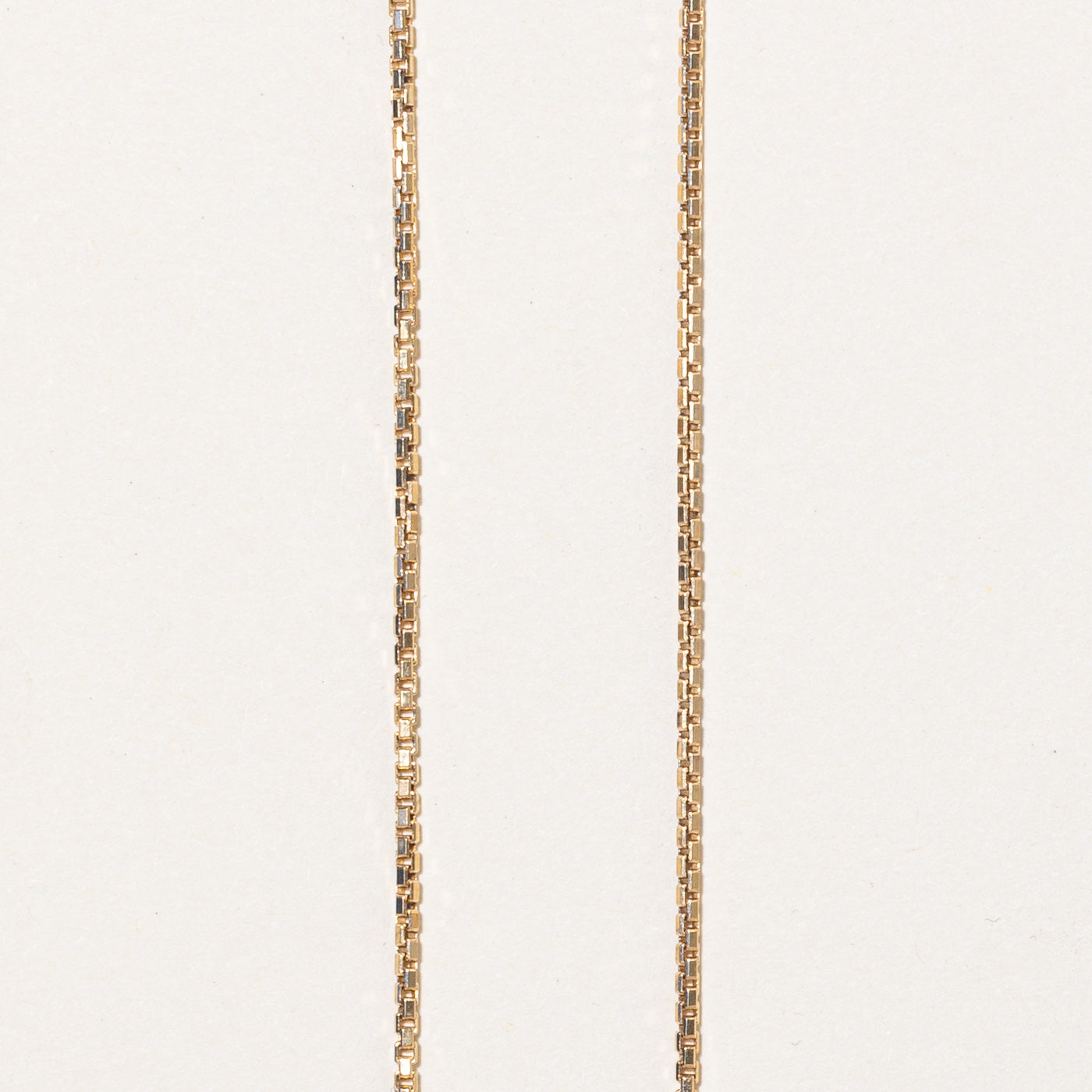 10k Yellow Gold Box Link Chain | 18 |