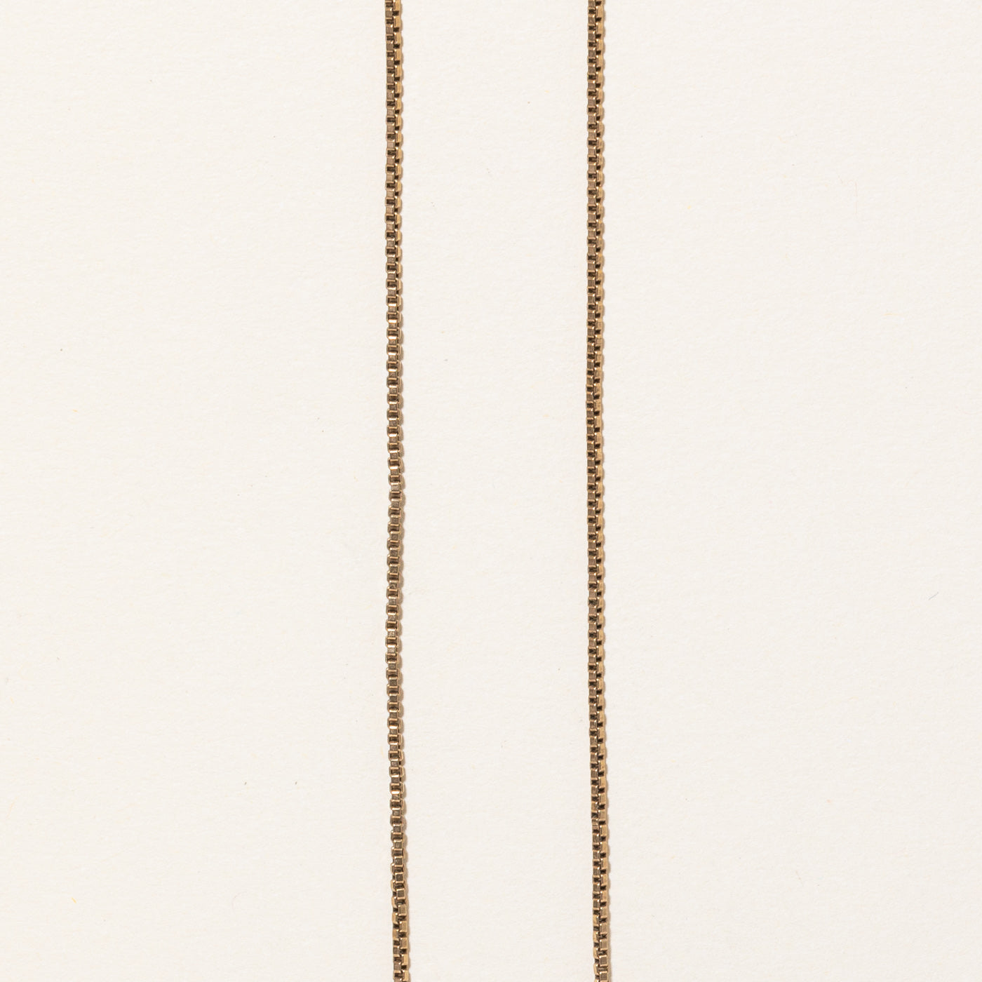 10k Yellow Gold Box Link Chain | 26 |