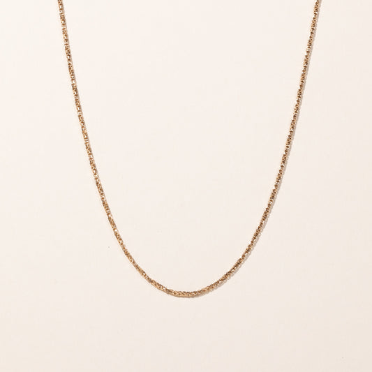 10k Yellow Gold Chain | 24