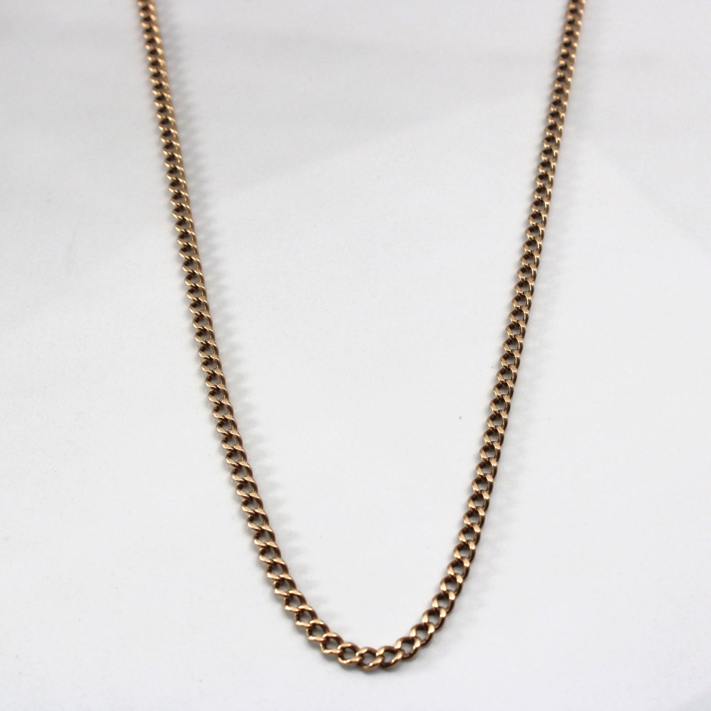10k Yellow Gold Cable Link Chain | 30|