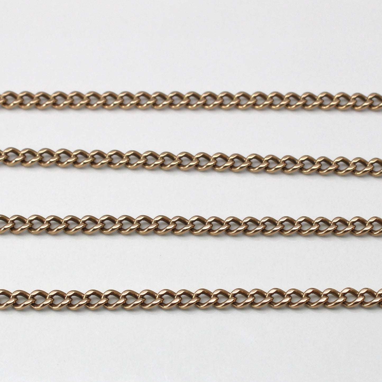 10k Yellow Gold Cable Link Chain | 30|
