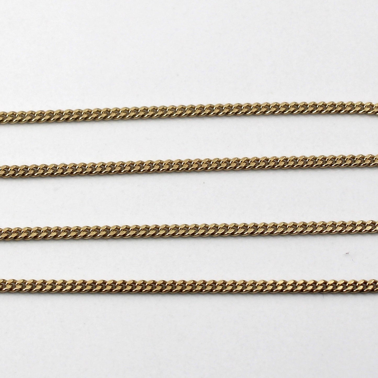 10k Yellow Gold Cable Link Chain | 18|